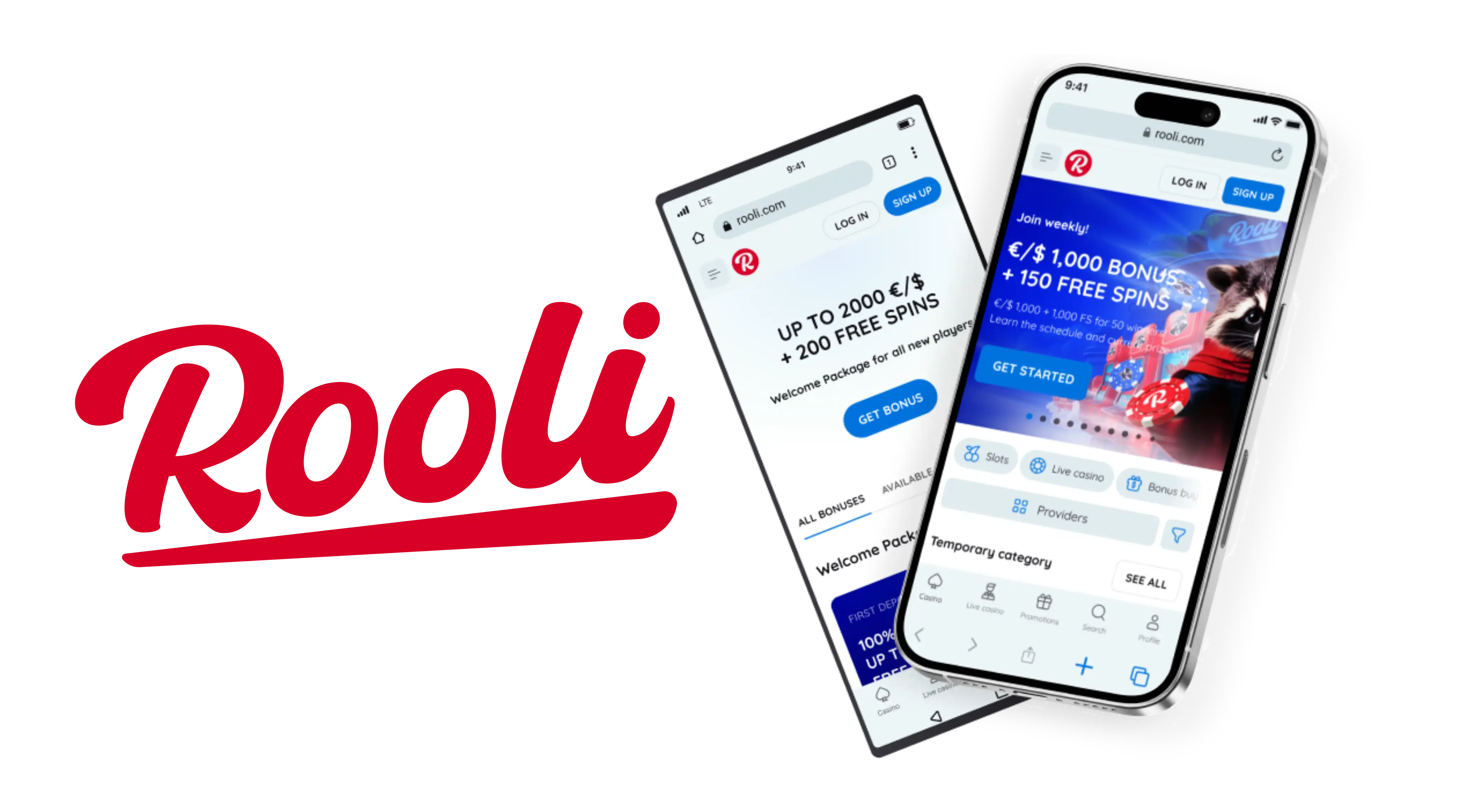 Rooli Casino App-Screenshot